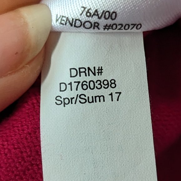 Eddie Bauer Hot Pink Front Button Sweater Size Small - Picture 7 of 11